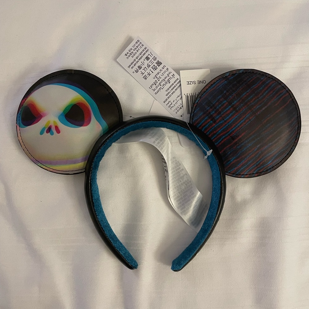 NEW Disney Parks Jack Skellington Nightmare Before Christmas Mouse Ears Headband